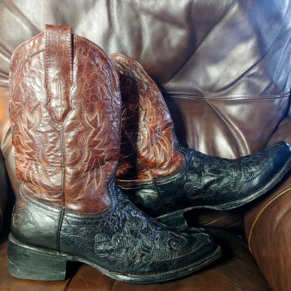 Corral Square Toe Cowboy Boots 10.5D